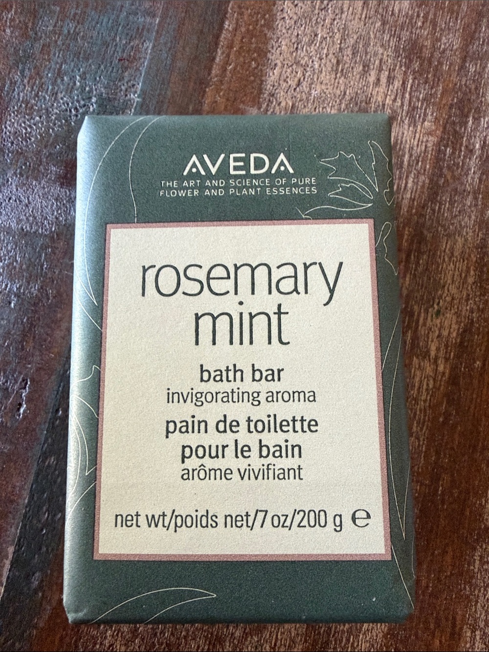 New AVEDA Rosemary Mint Bath Bar